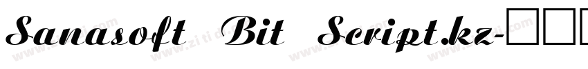 Sanasoft Bit Script.kz字体转换